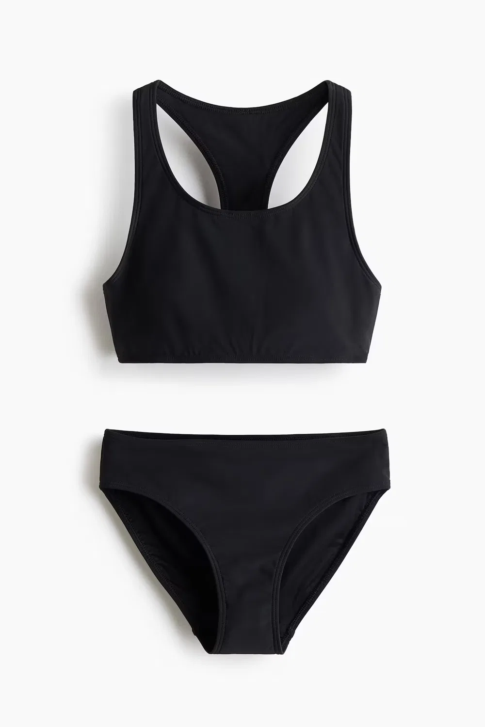Спортивное бикини из лайкры Extra Life H&M, Schwarz