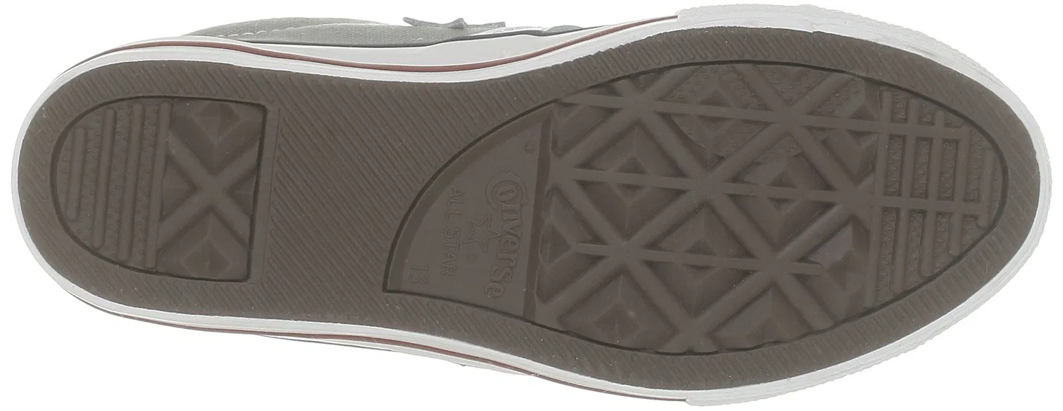 Детские кеды для мальчиков с принтом Star Player Ox Converse, Multicoloured Limestone Grey White — фото 4