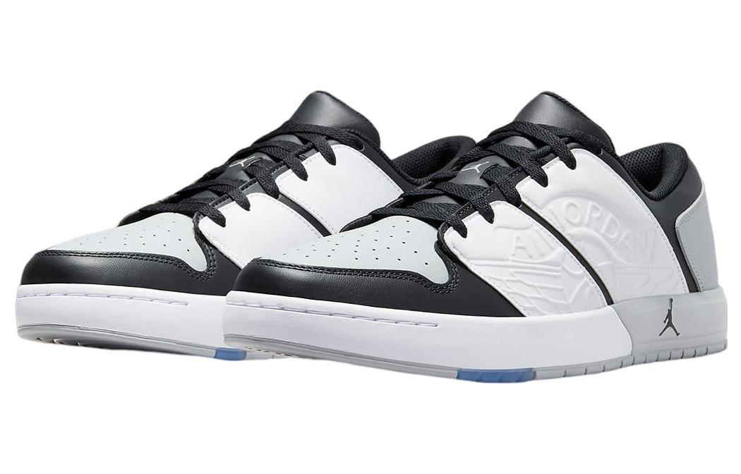 Кроссовки Nike Jordan Nu Retro 1 Low, белый, черный — фото 3