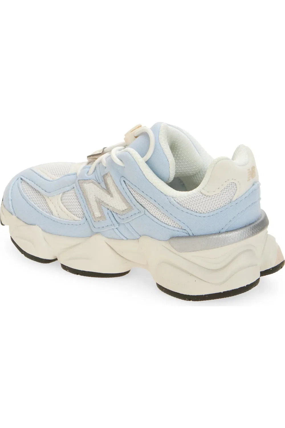 Кроссовки детские на широкой подошве 9060 New Balance, Oxford Blue/Grey Matter — фото 2