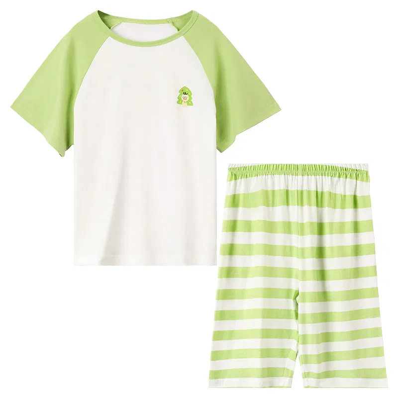 Детский комплект домашней одежды Red Bean, Spring Morning Green