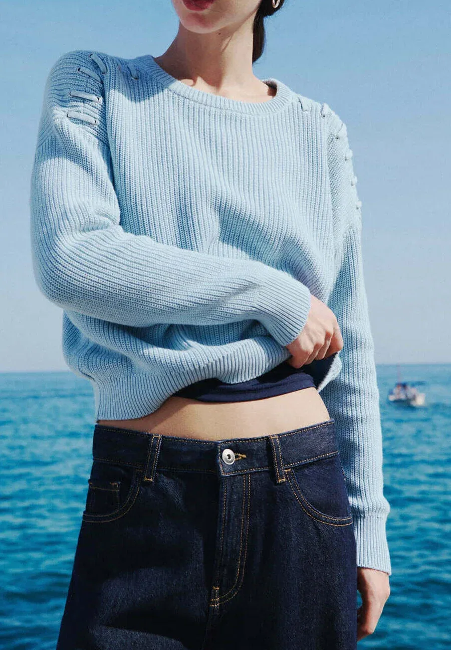Подростковый комбинезон унисекс Mango Kids, Light Blue