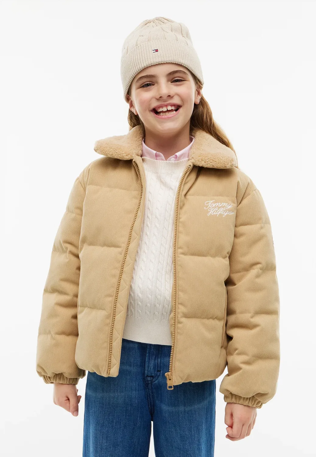 Пуховик - зимняя куртка Tommy Hilfiger, Gentle Gold-Colored