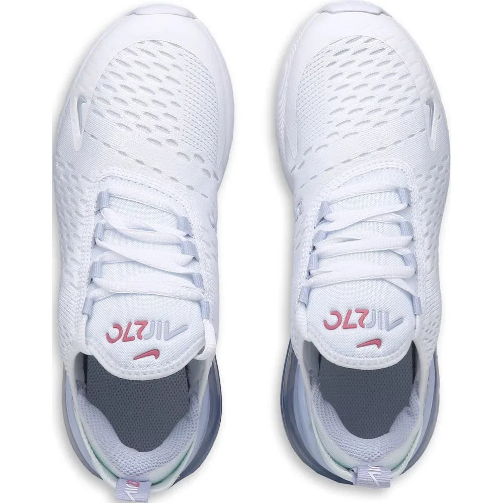Детские кроссовки Air Max 270 Nike, White/Peony — фото 4