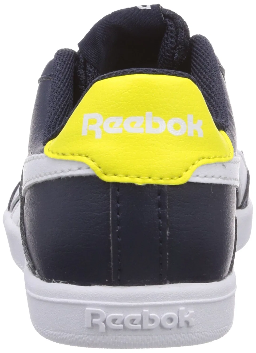 Детские кроссовки для мальчиков с шнуровкой Royal Effect Reebok, Blu Faux Indigo White Stinger Yellow — фото 3