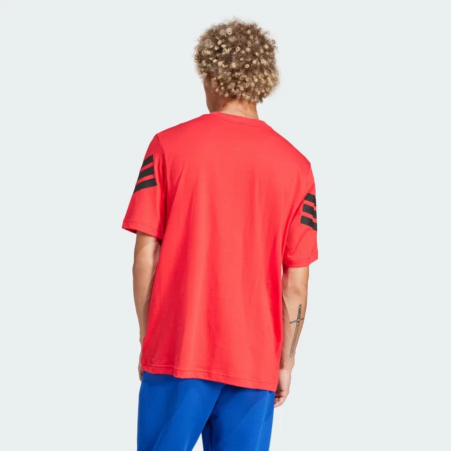 Футболка спортивная с принтом Future Icons adidas, Красный — фото 2