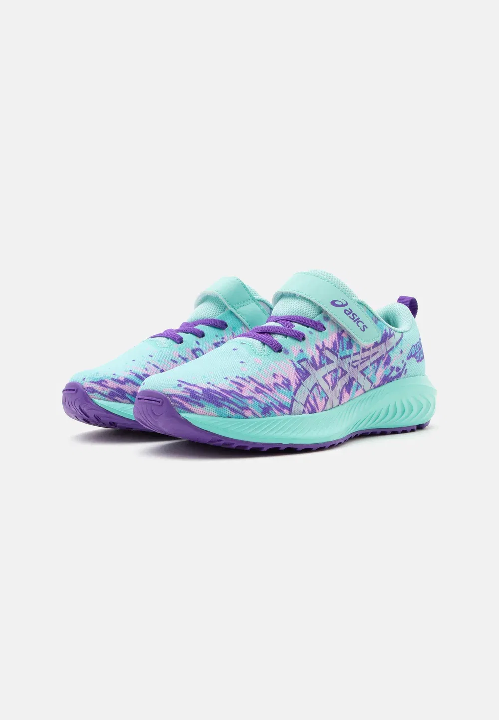 Кроссовки Gel Noosa Tri 16 унисекс для бега по улицам Asics, Illuminate Mint/Radiant Amethyst — фото 2