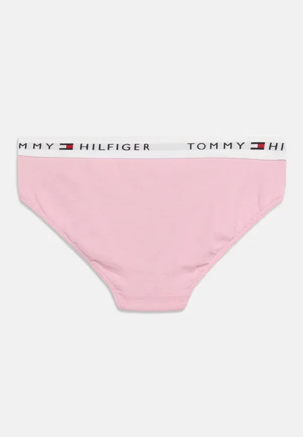 Трусы из хлопка с эластаном 2 шт Tommy Hilfiger, темно-синий/розовый — фото 2
