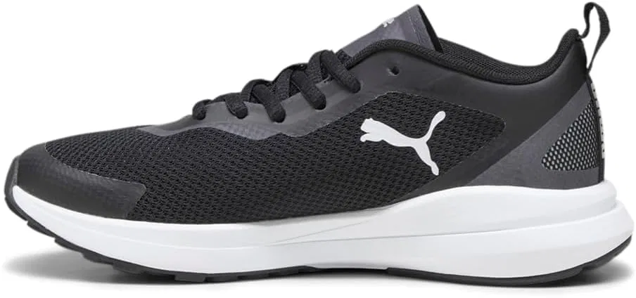 Детские кроссовки для мальчиков с шнуровкой Kruz Nitro PUMA, Black — фото 3