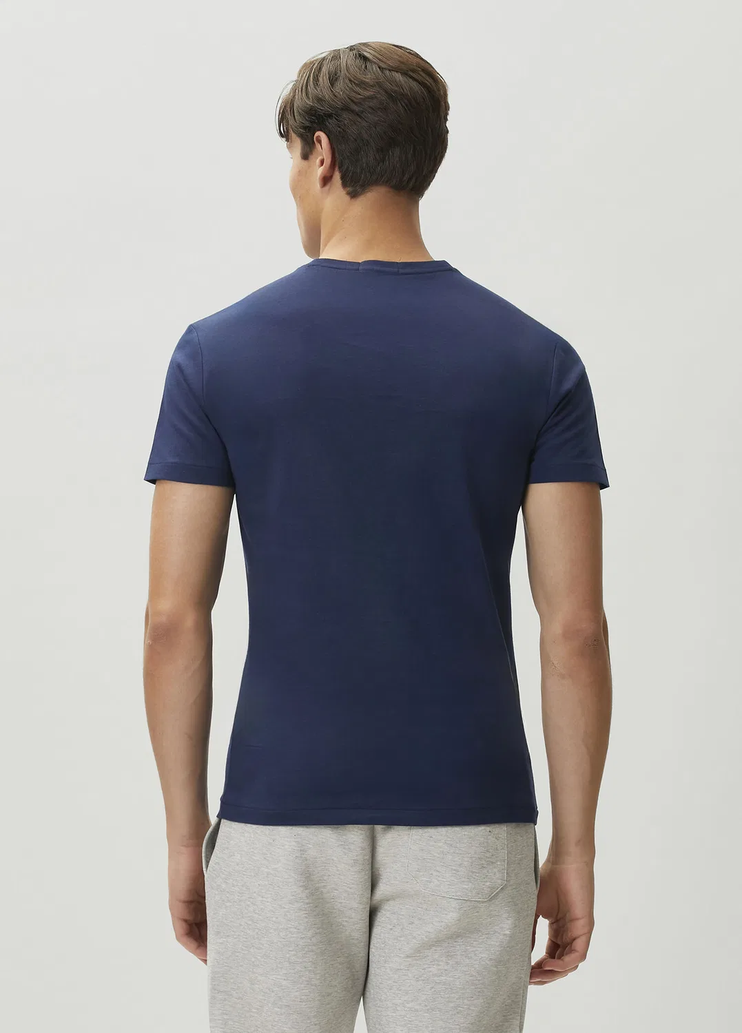 Футболка Custom Slim Fit Polo Ralph Lauren, navy — фото 4