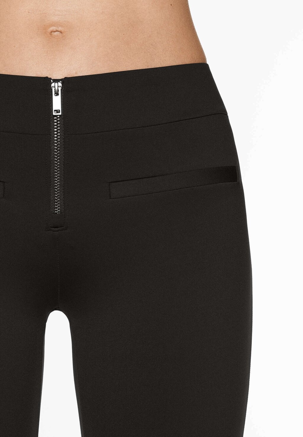 

Тканевые брюки EFFECT LOW RISE OYSHO, черный