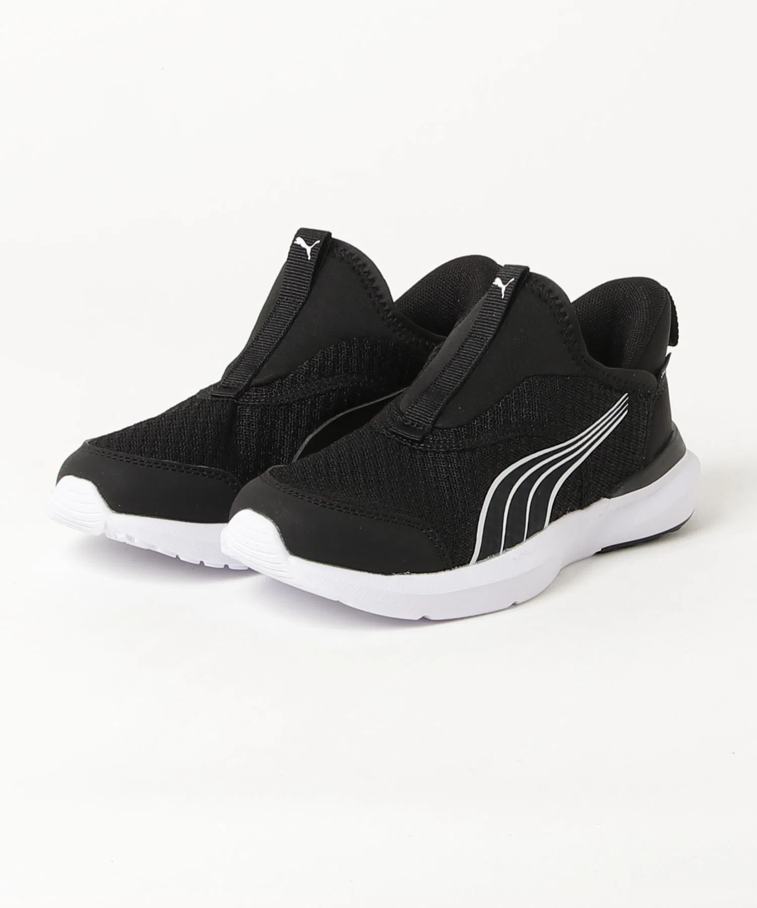Детские кроссовки PUMA Cruise PROFOAM EASE IN AC+PS чёрно-белые