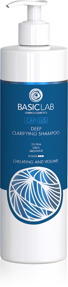 

Dermocosmetics Capillus глубоко очищающий шампунь для жирной кожи головы Basiclab, 300 мл