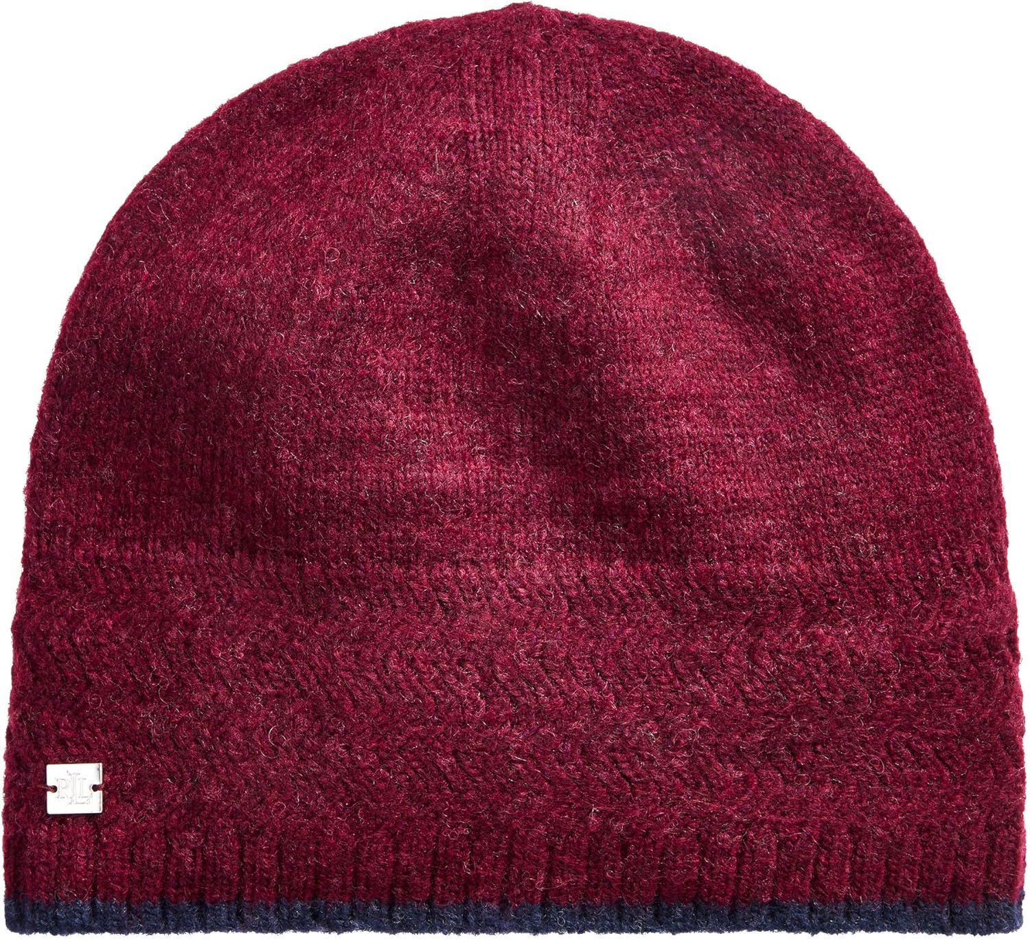 

Женская шерстяная шапка-бини Lauren Ralph Lauren с резинкой, Bordeaux(Lc0241-501)