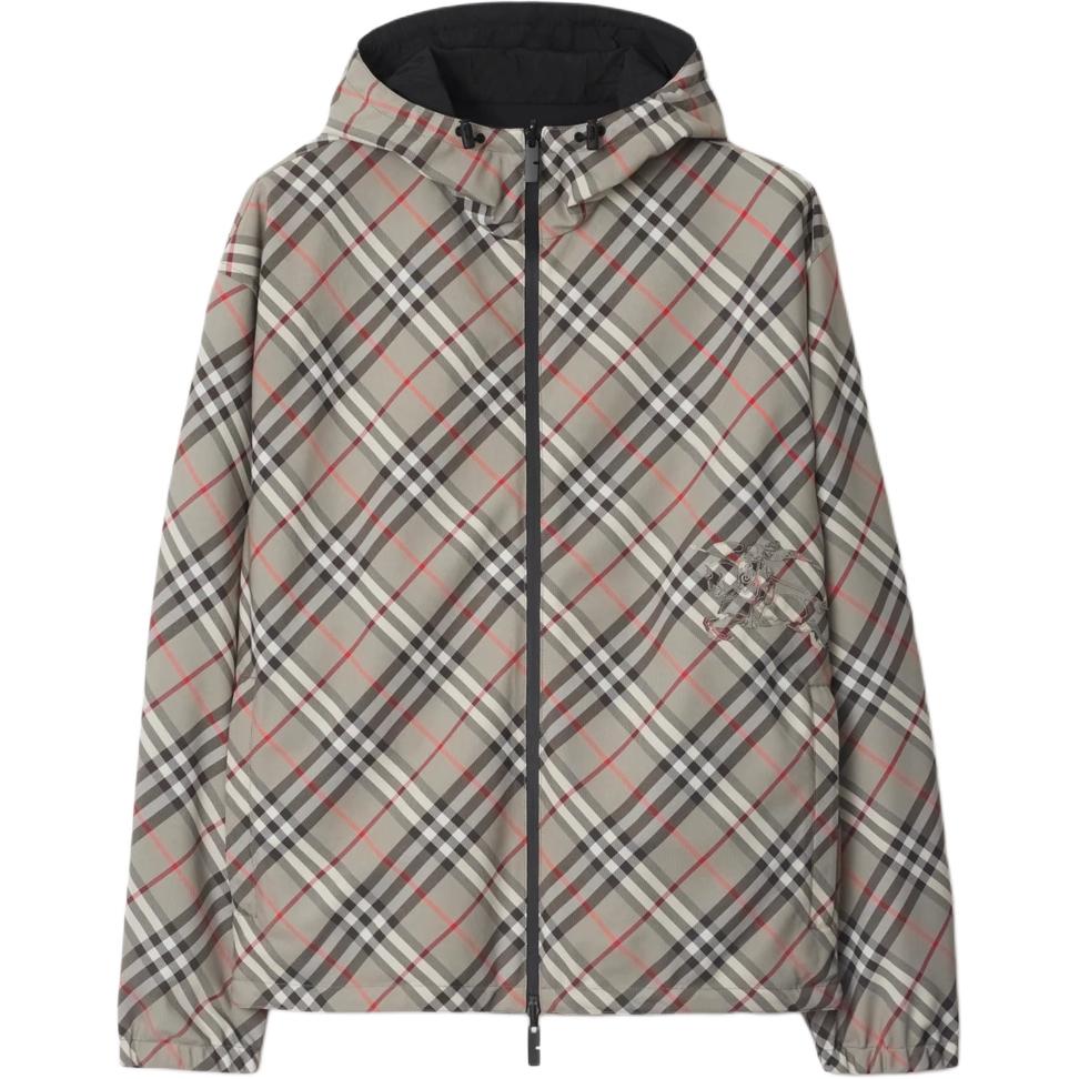 

Burberry Двусторонняя клетчатая куртка, Gray