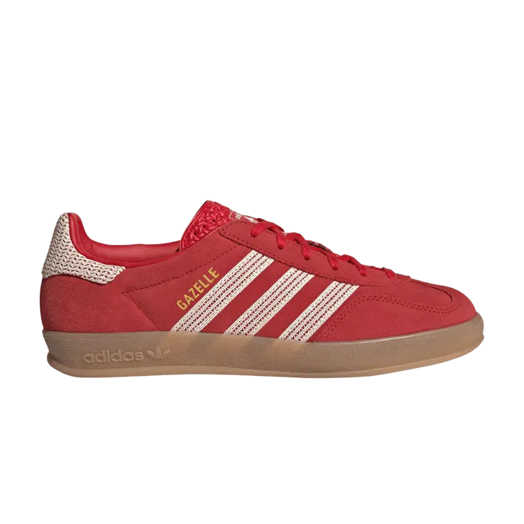 

Кроссовки adidas Gazelle Indoor Scarlet Crochet, красный