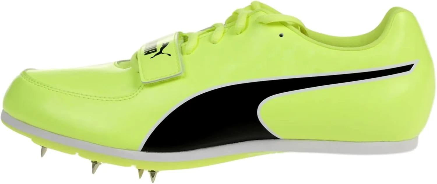 Кроссовки PUMA Unisex Evospeed Long Jump 6, черный/желтый — фото 2