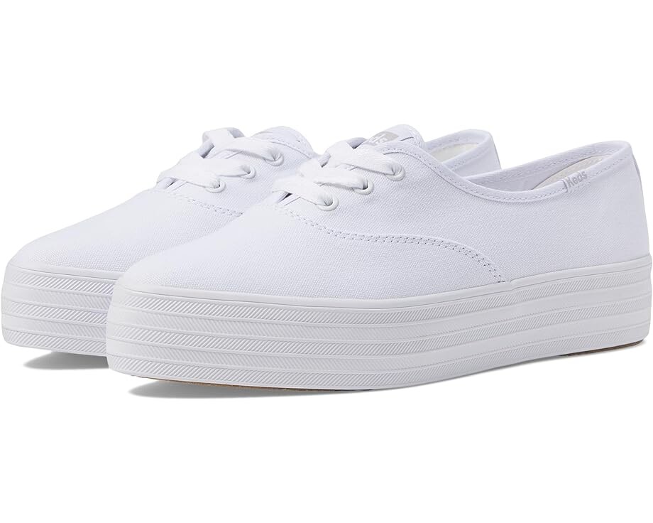 

Кроссовки Keds Point Lace Up, цвет White Canvas