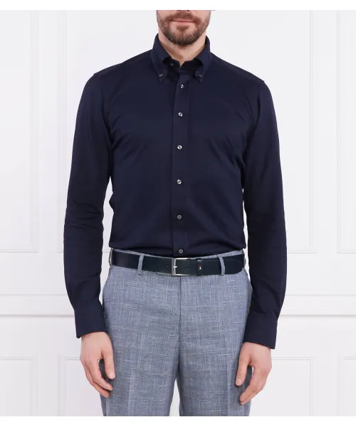 

Рубашка Slim fit Emanuel Berg, синий