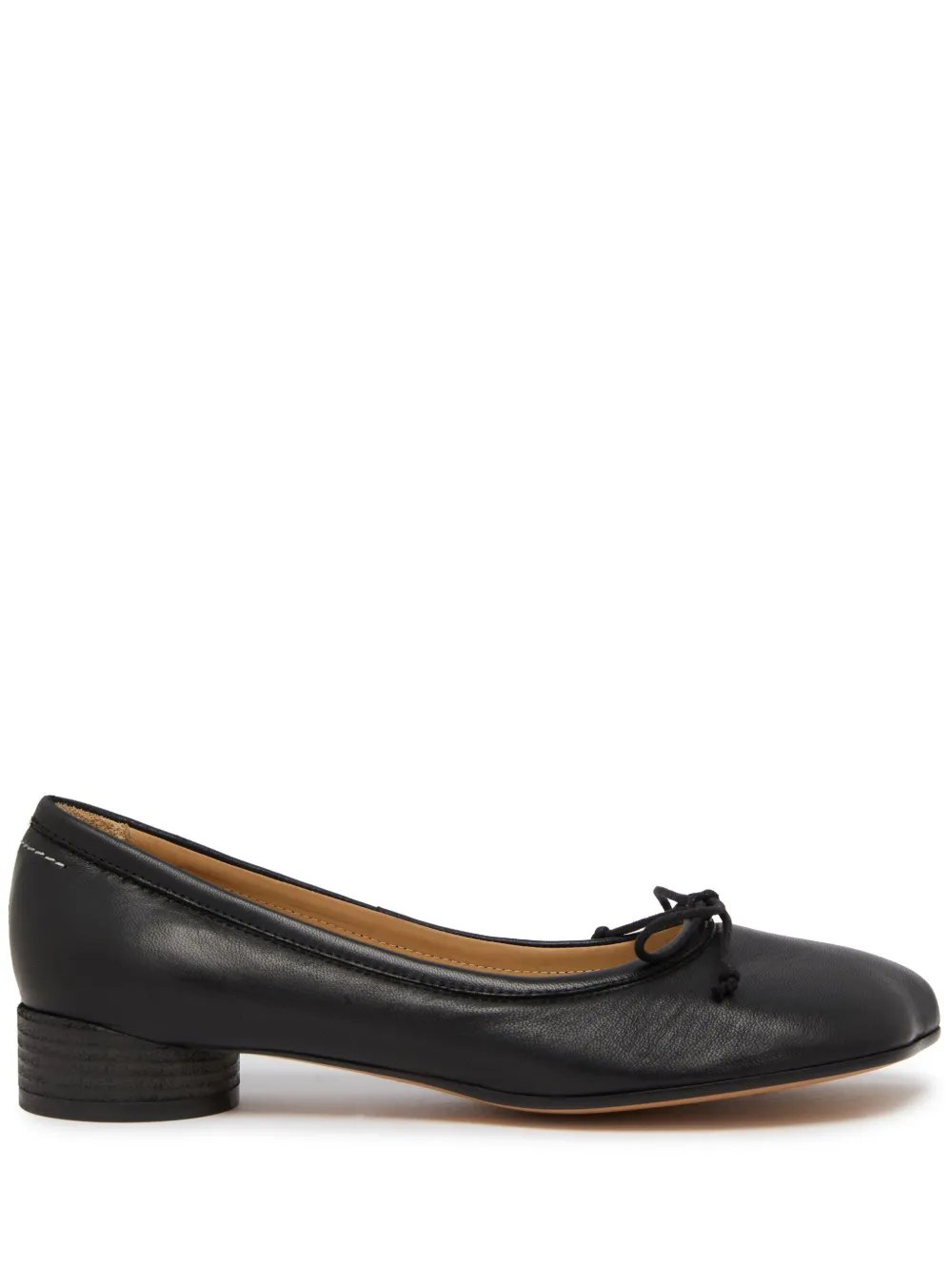 Балетки Anatomic MM6 Maison Margiela, черный