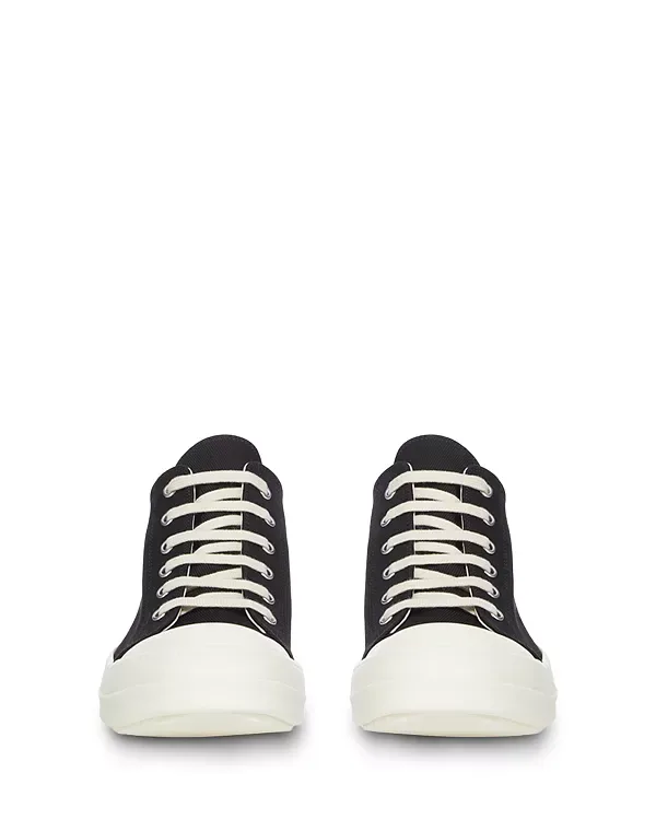 Низкие кроссовки Concordians Drkshdw Rick Owens, Black/Milk — фото 4