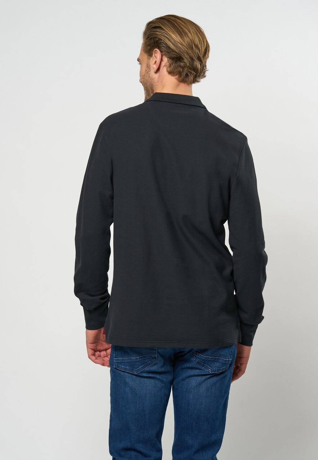

Рубашка поло BRETT LONG SLEEVE U.S. Polo Assn., черный