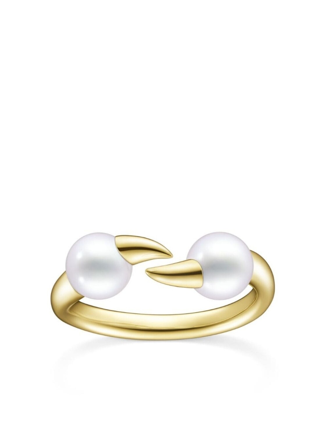 

Кольцо Collection Line Danger Fang из желтого золота с жемчугом TASAKI, золотой