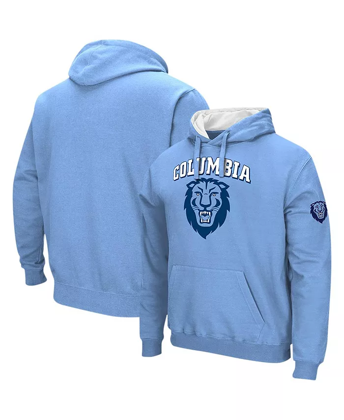 

Мужская голубая толстовка с капюшоном Columbia University Sunrise Pullover Hoodie Colosseum