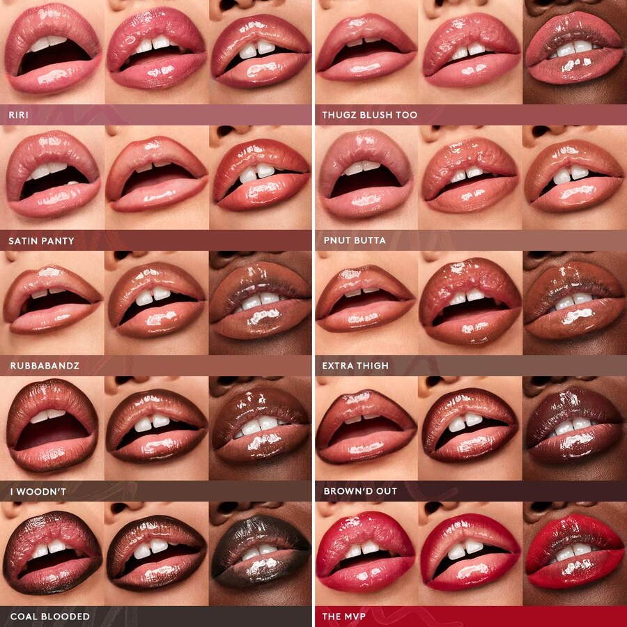 Водостойкий стойкий карандаш для губ Trace'd Out Fenty Beauty by Rihanna, 0.044 oz. /1.24 g, Brown'd Out — фото 4