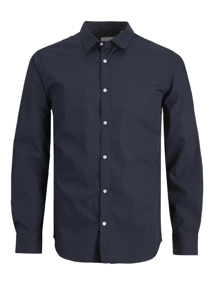 

Рубашка Jack & Jones, темно-синий