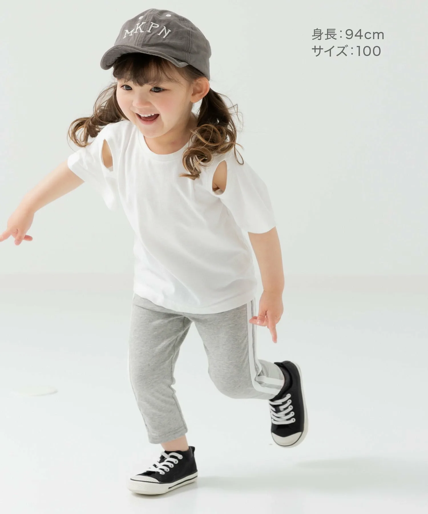 Леггинсы длиной 3/4 с боковой линией Chil2, gray — фото 2