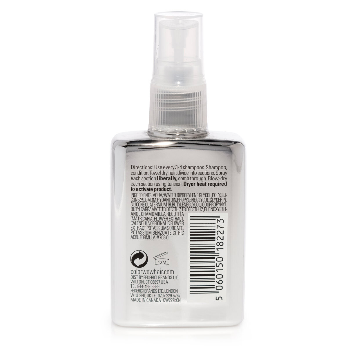 Color Wow Dream Coat Supernatural Spray, Мини-спрей для разглаживания и блеска, 50 мл — фото 2