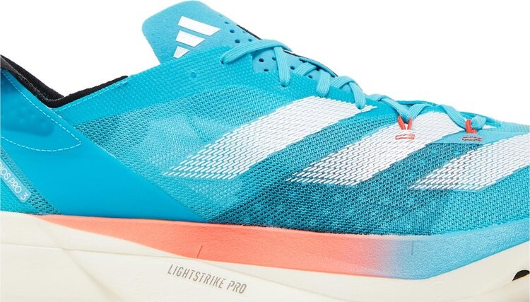 Кроссовки Adizero Adios Pro 3 'Lucid Cyan', синий — фото 2