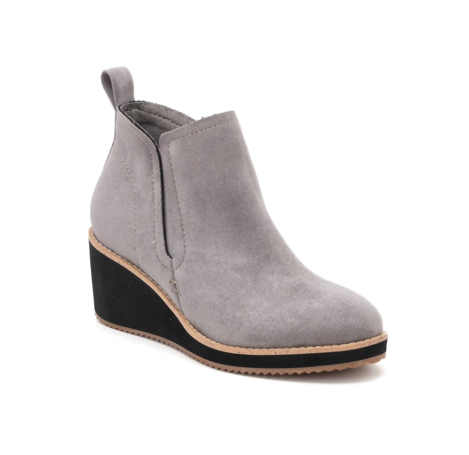 Женские ботильоны Tomb в сером цвете Corkys Footwear, серый