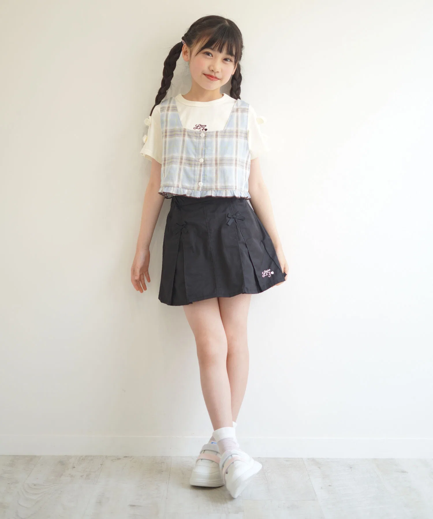 Детская юбка FARMY Ribbon Pleats Skirt — фото 3