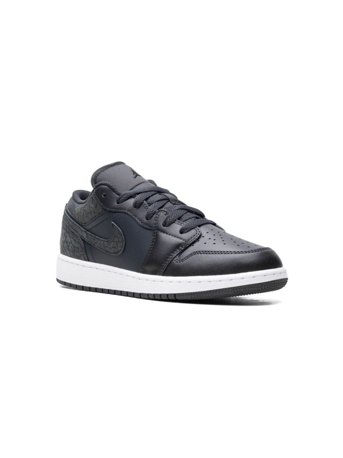 

Кроссовки Air Jordan 1 Low Black Elephant Jordan Kids, черный