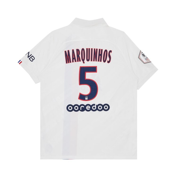 

Джерси Paris Saint-Germain Pre-Owned Paris Saint-Germain Marquinhos #5 Third Stadium 'White', белый