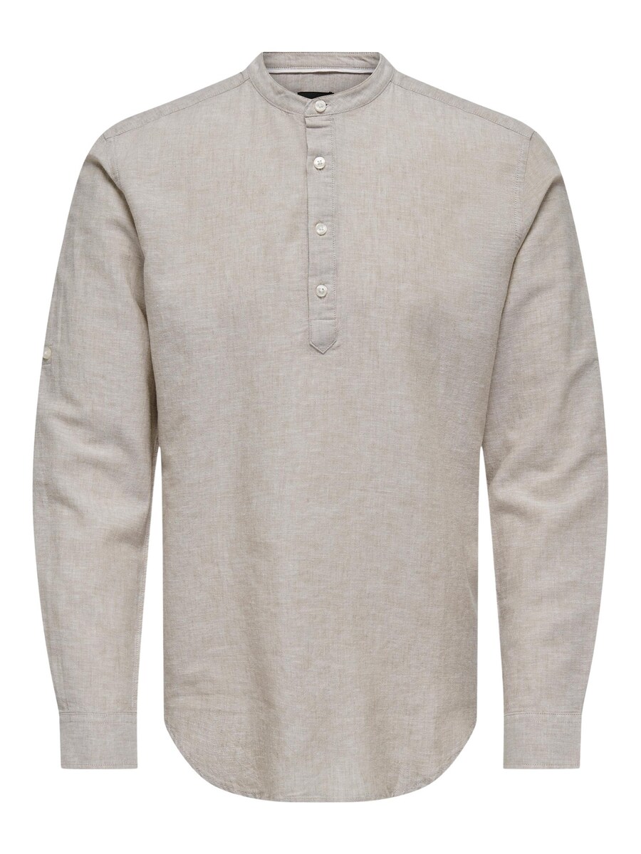 

Рубашка Slim Fit на пуговицах Only & Sons Caiden, пятнистый бежевый