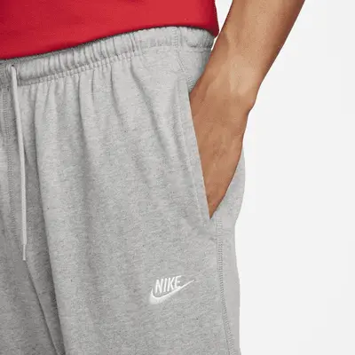 Брюки Nike Sportswear Club, серый/белый — фото 4
