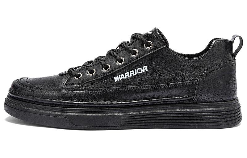 

Кроссовки WARRIOR Skateboarding Shoes Men Low-top Black, черный