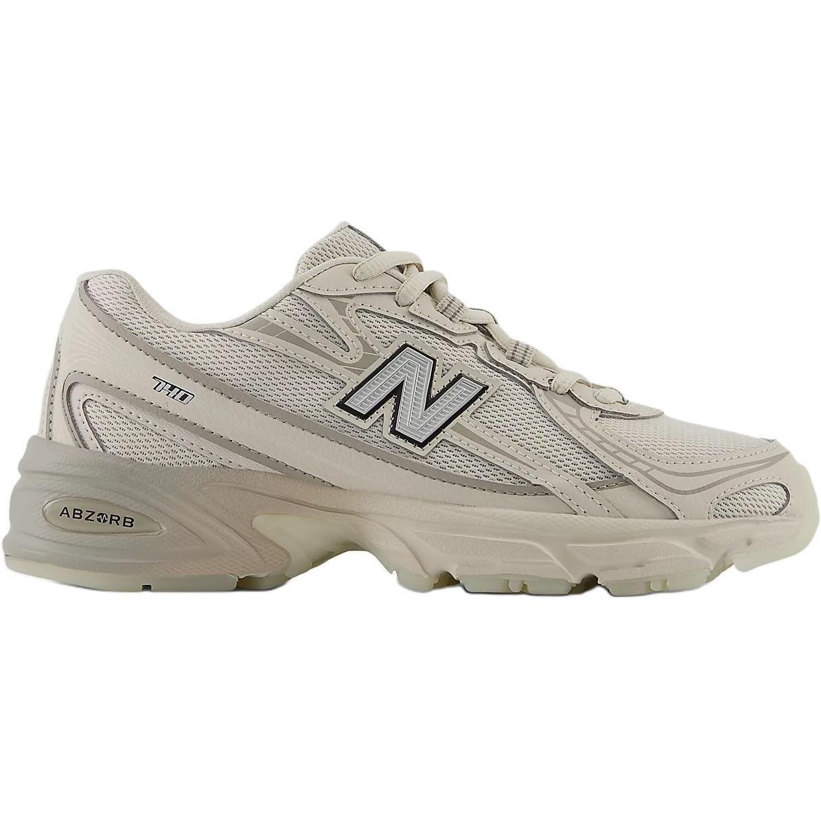 Детские кроссовки NB 740 Shock Absorbers с низким верхом New Balance, бежевый — фото 3