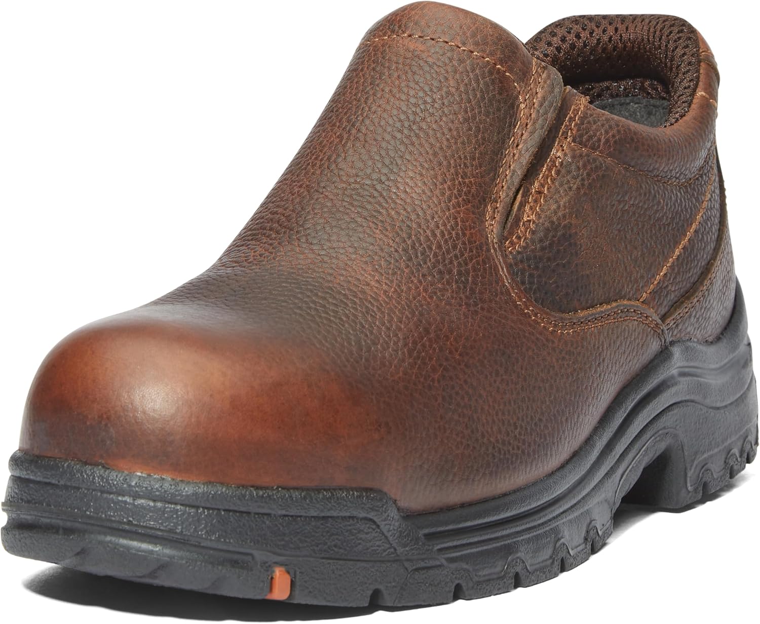 Timberland PRO мужские, Titan Safety Toe Slip-On рабочие ботинки, Camel Brown