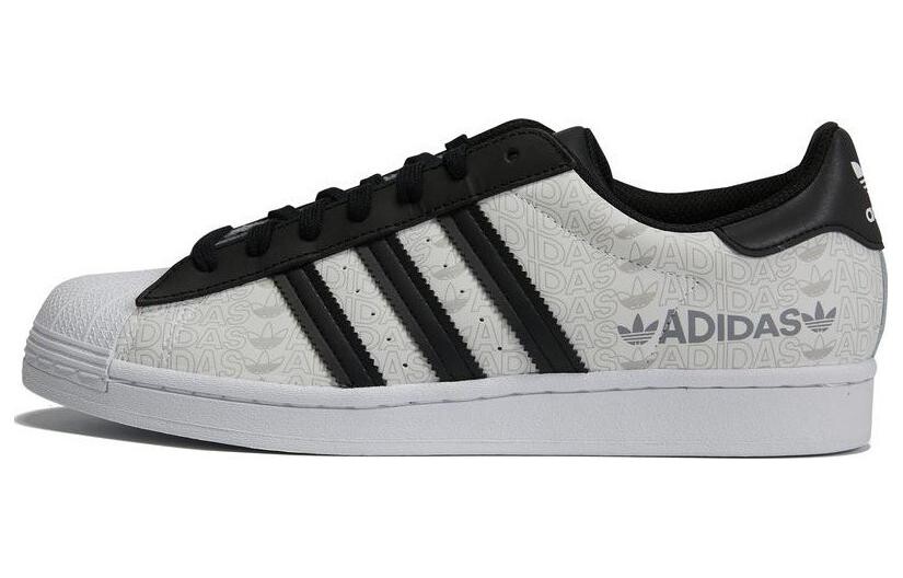 

Кроссовки Adidas Originals Superstar 'Reflective Allover Logo - White Black'
