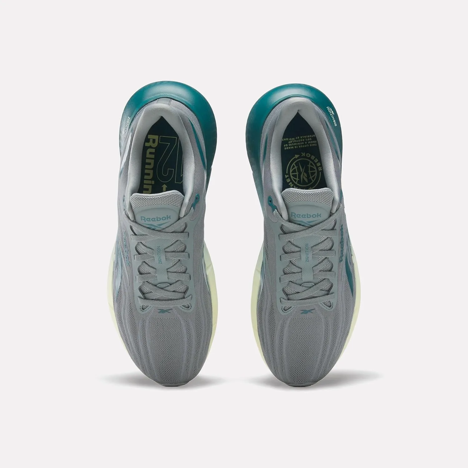 Кроссовки Reebok Herren Zignition, желтый/бирюзовый — фото 4