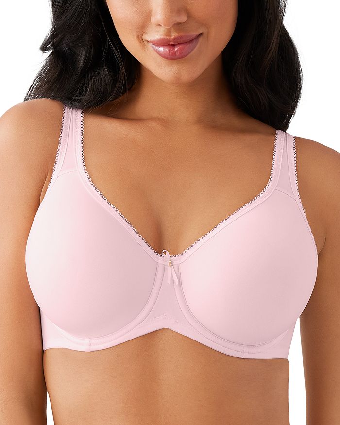 

Бюстгальтер Basic Beauty Full-Figure Spacer с чашками на косточках и эффектом футболки Wacoal, розовый