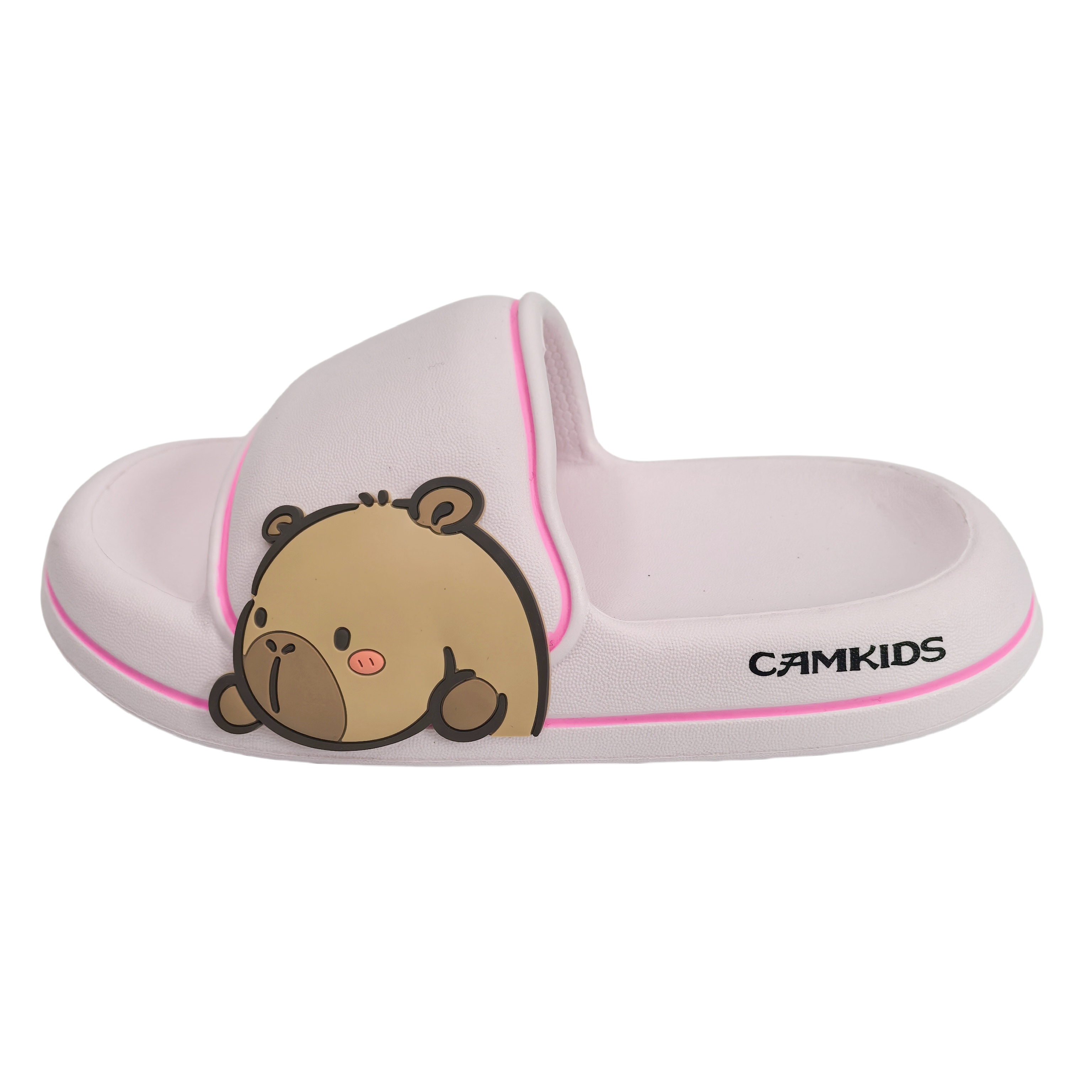 

Нескользящие и дышащие детские тапочки CAMKIDS, розовый