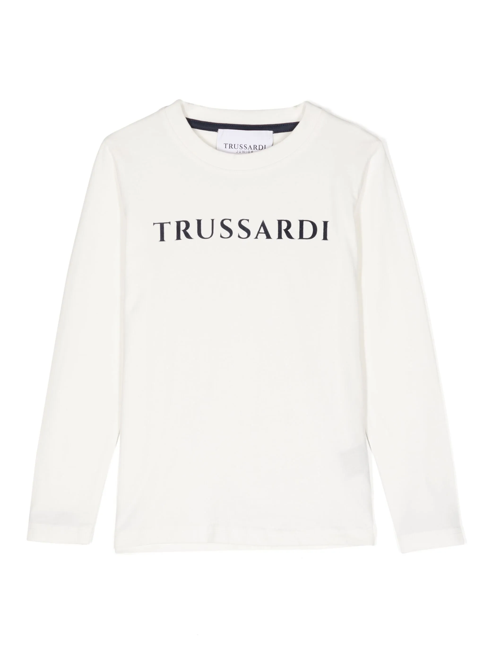 

Футболка с логотипом Trussardi Junior, белый