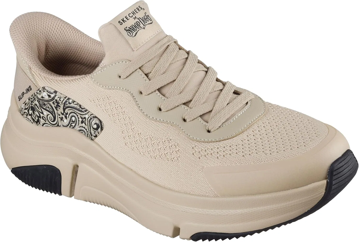 Мужские кроссовки Skechers Snoop Sparrow Flex-Soarin' Hands Free Slip In Trainers, Natural