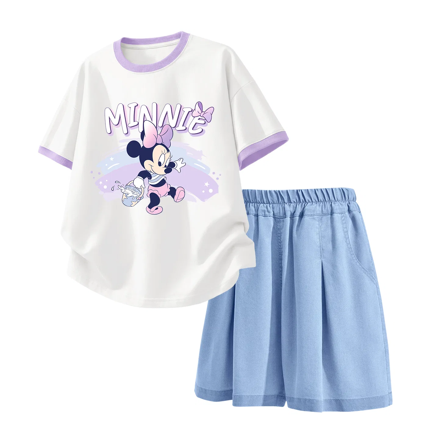 Спортивный костюм Disney для детей, Casual Sportswear, джинсовый голубой — фото 3