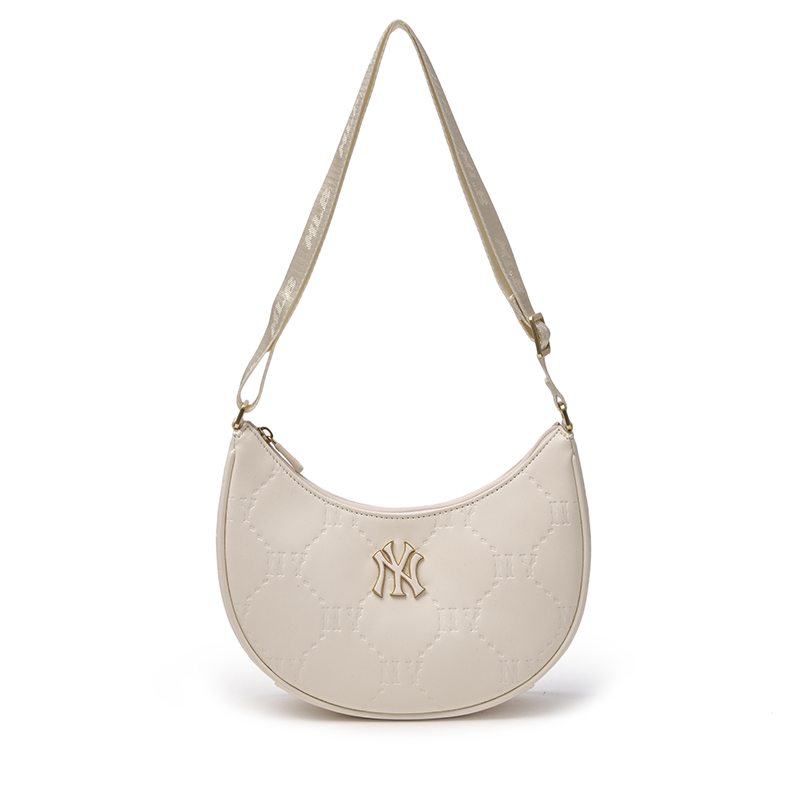 

MLB Однотонная сумка через плечо с одним ремнем, Heather Gray Ivory